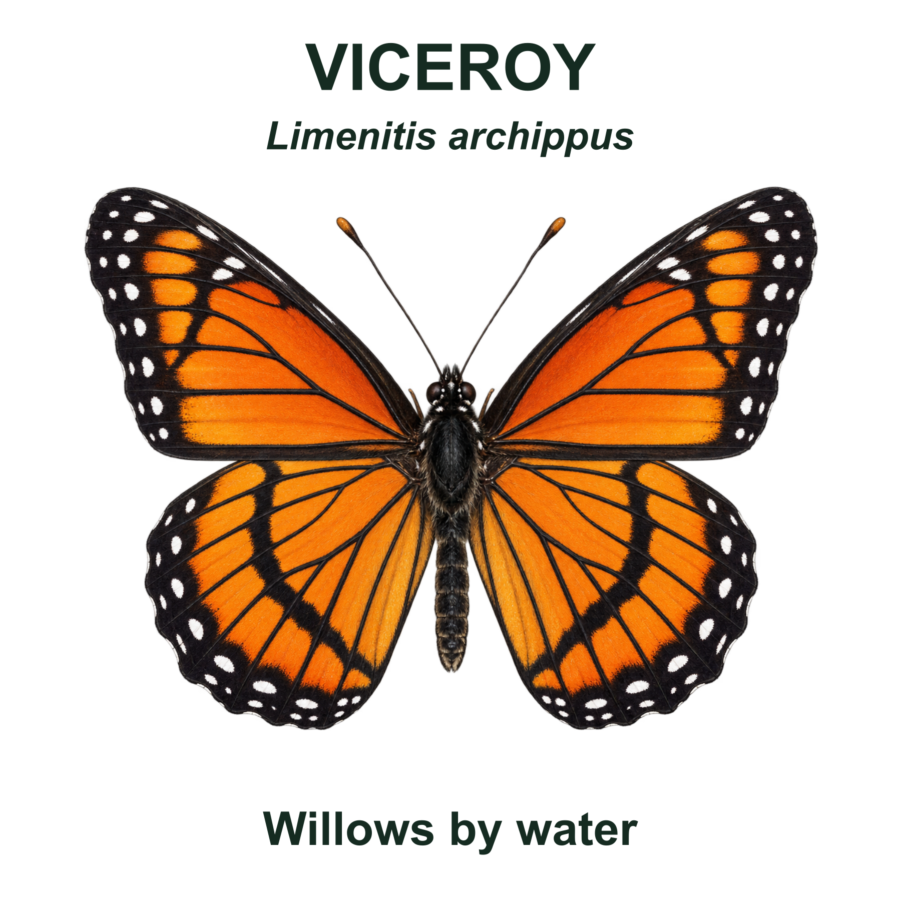 Viceroy — Transparent front PNG