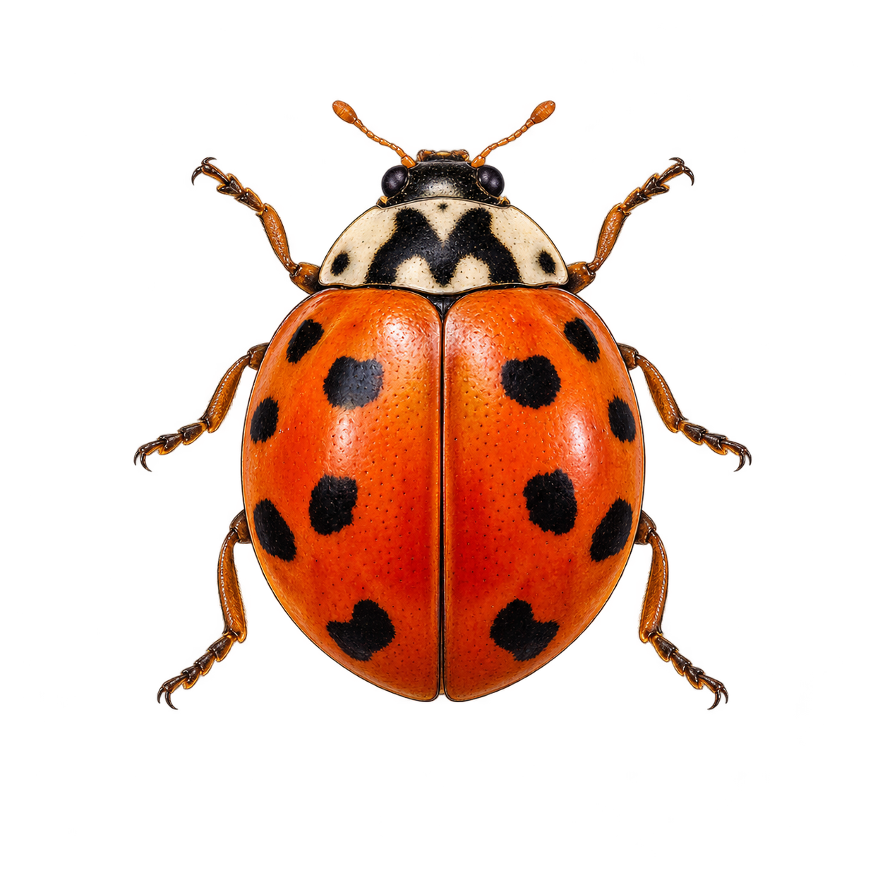 Multicolored Asian lady beetle — Original artwork