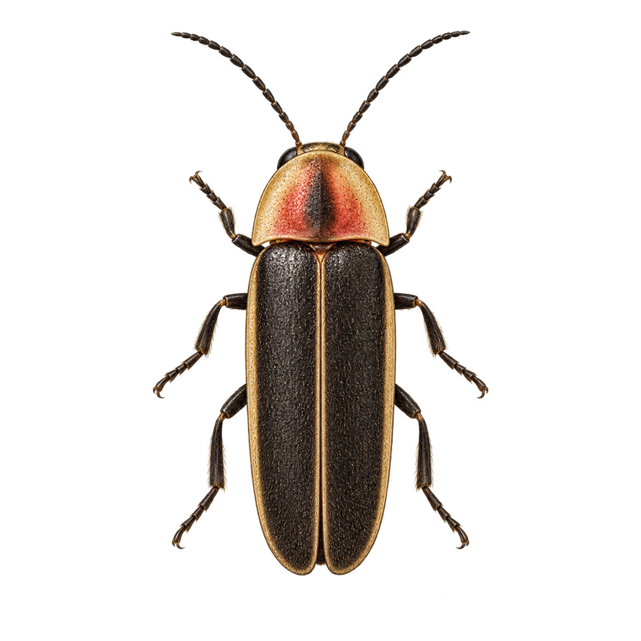 Flashing firefly — Original artwork