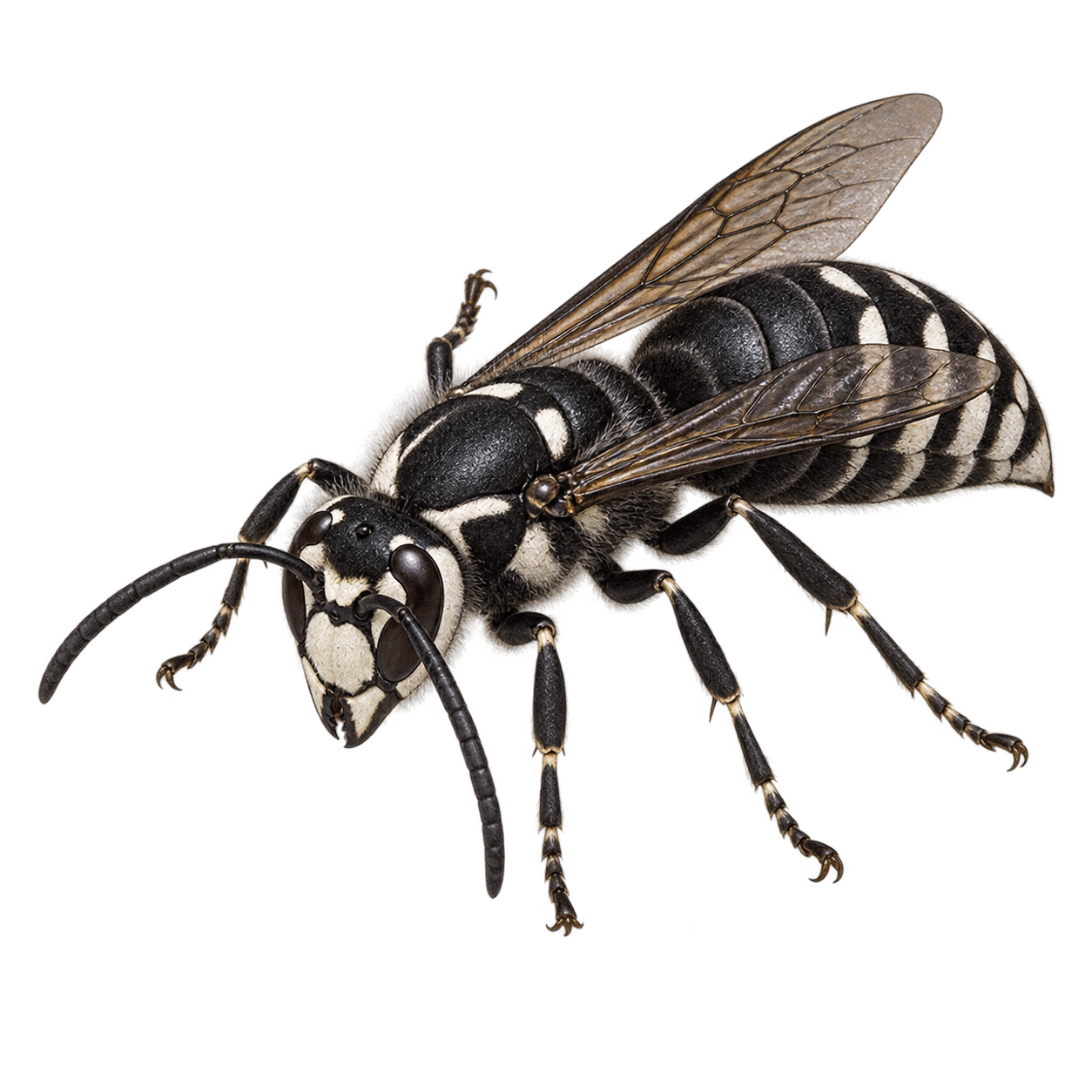 Bald-faced hornet — Original artwork
