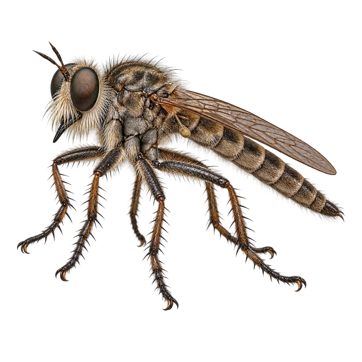 Robber fly — Original artwork