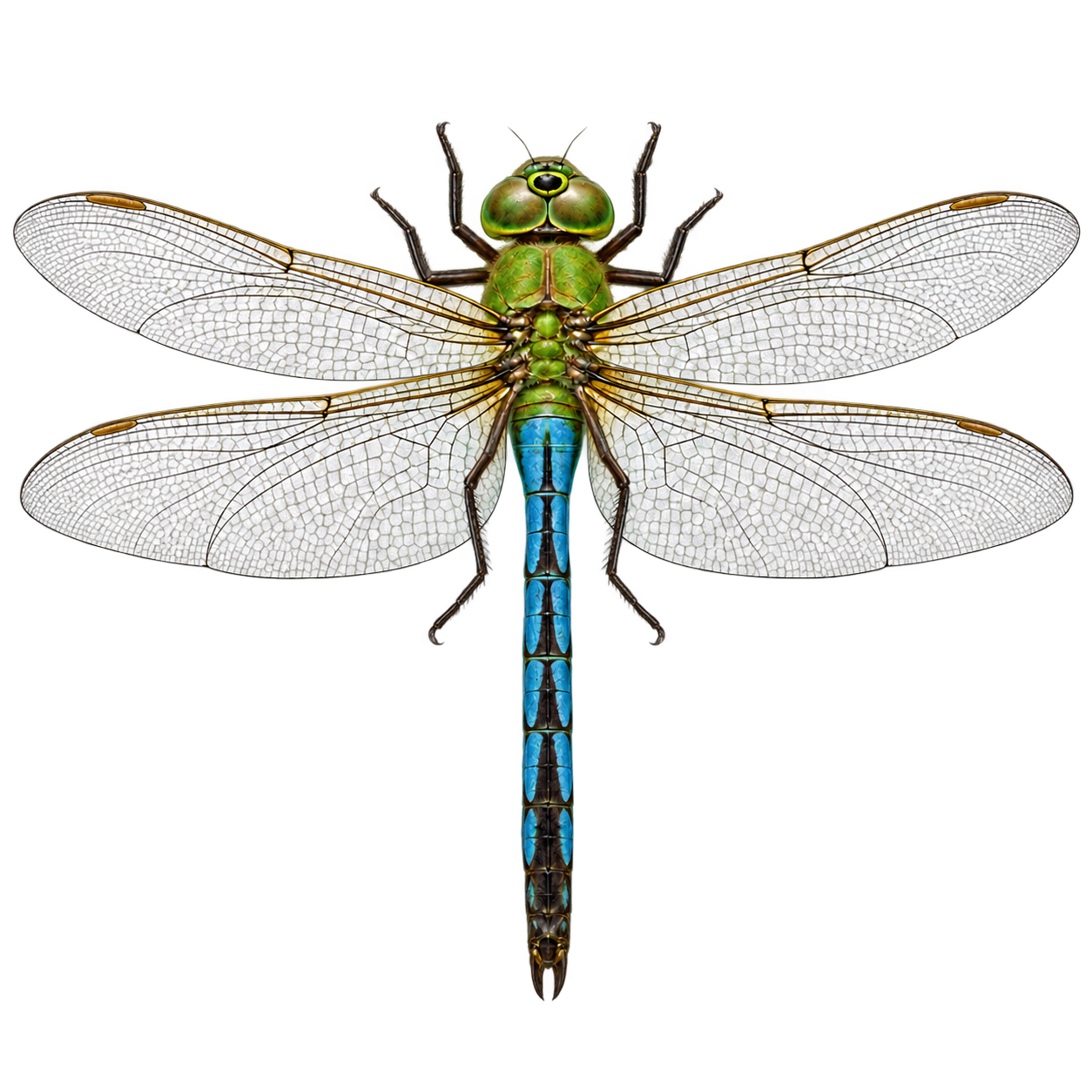 Common green darner — Original artwork